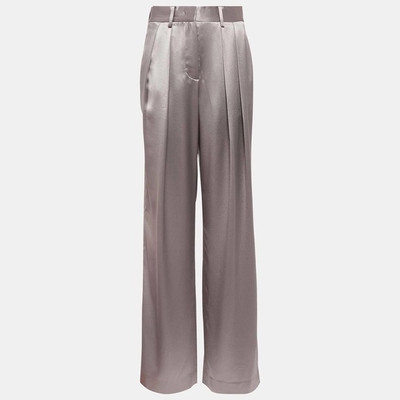 STAUD Pants - STAUD Luisa Pant Dove Gray Taupe Silver 12